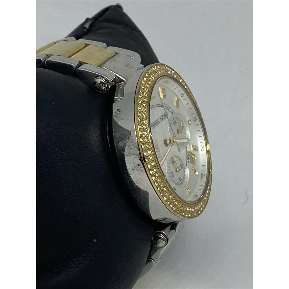 Michael Kors Parker MK-5626 Women Stainless Steel Analog Silver Dial Watch WFH90 - Picture 5 of 12